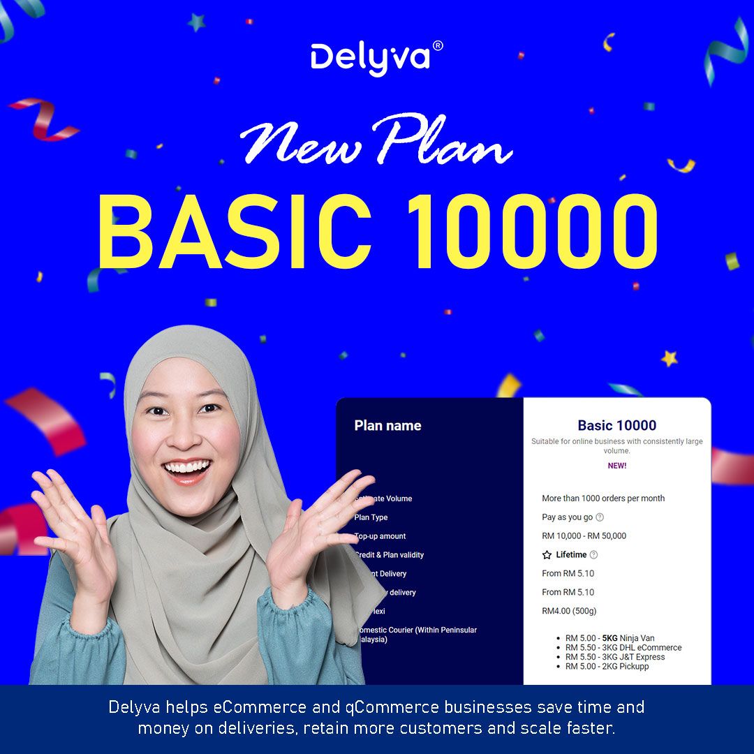 delyvanow basic 10000 plan