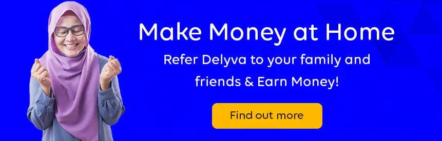 Delyva Refer and Earn - the best and fastest Malaysia courier service platform