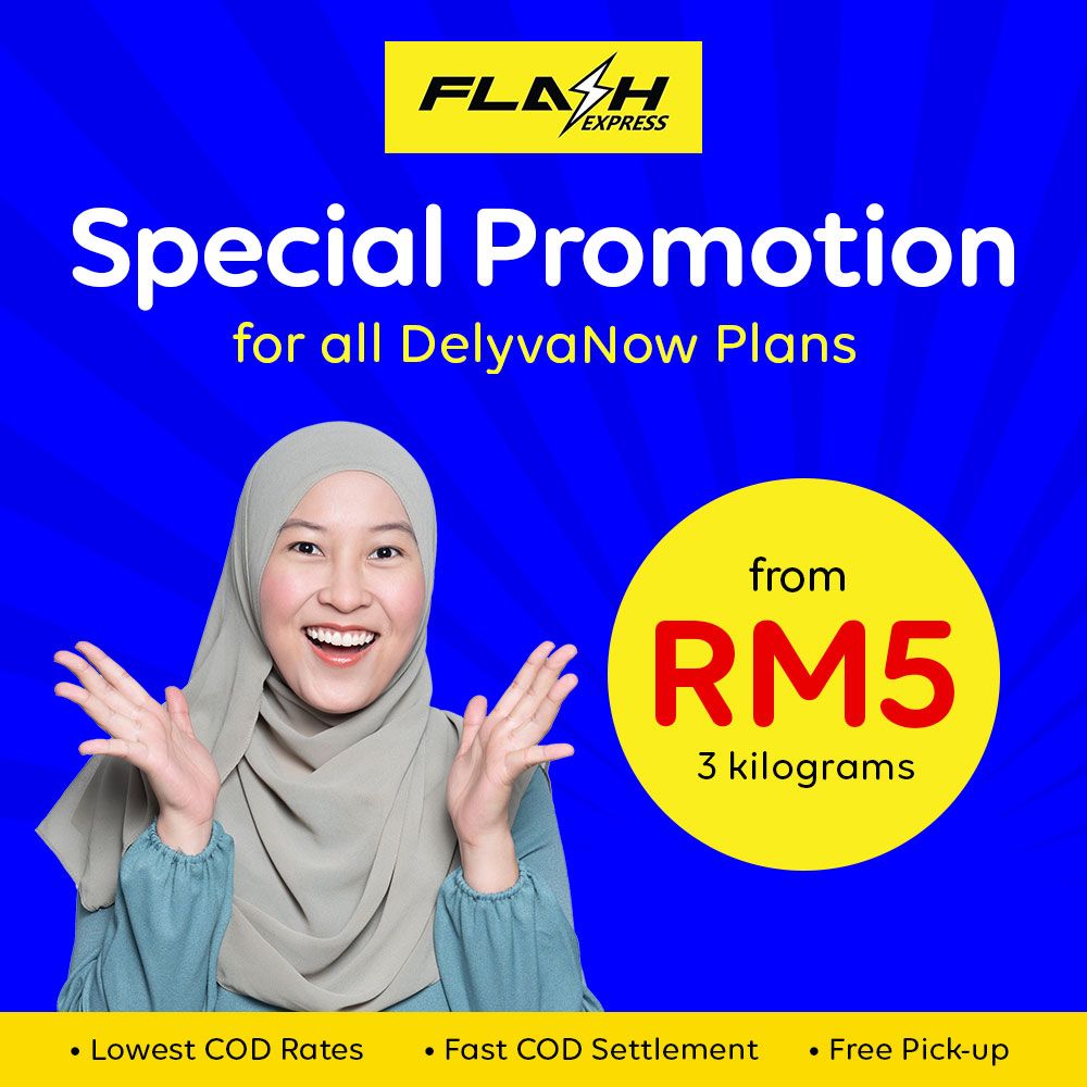 flash express malaysia RM5 3KG delyva