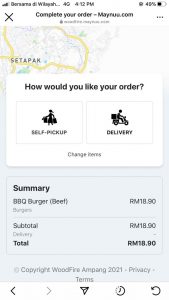 Maynuu Restaurant Self Pickup or Delivery