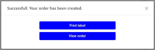 print your tracking code 